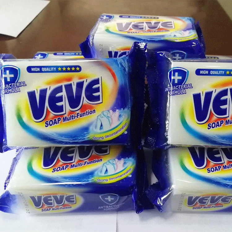 Laundry soap for stain removal and whitening