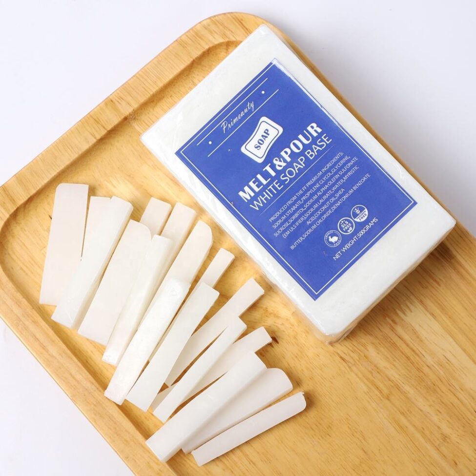 Bulk skin whitening soap base for skincare production