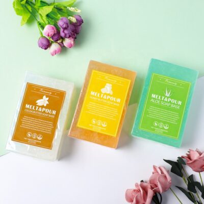 Bulk skin whitening soap base for skincare production