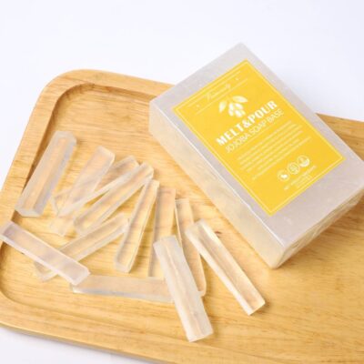 Bulk skin whitening soap base for skincare production