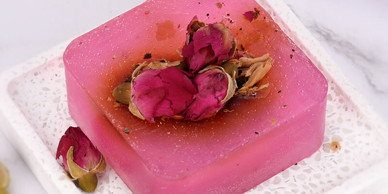 Handmade deep cleansing facial bar soap supplier