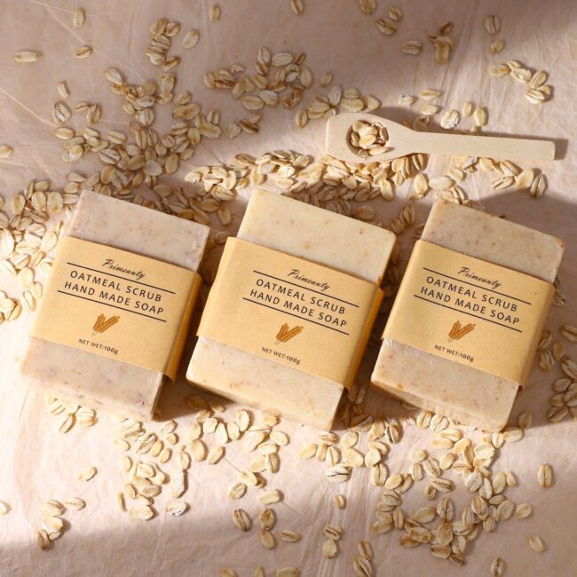 Exfoliating moisturizing organic soap manufacturer supply