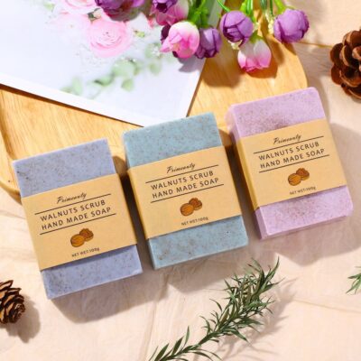 Exfoliating moisturizing organic soap manufacturer supply