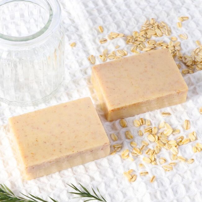 Organic oatmeal whitening bar soap supplier