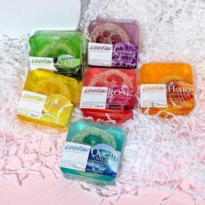 Custom natural exfoliating soap base for skincare