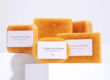 Custom organic turmeric handmade whitening bar soaps