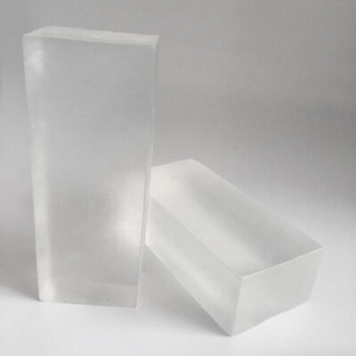 Custom organic transparent soap base for skincare