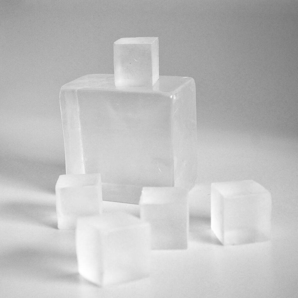 Custom organic transparent soap base for skincare