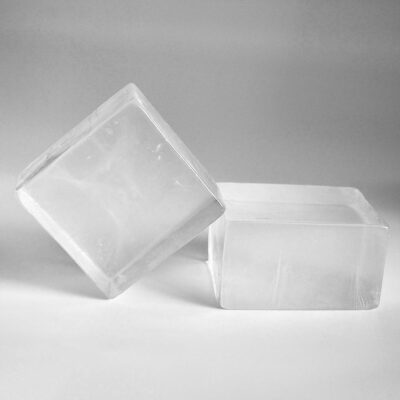 Custom organic transparent soap base for skincare