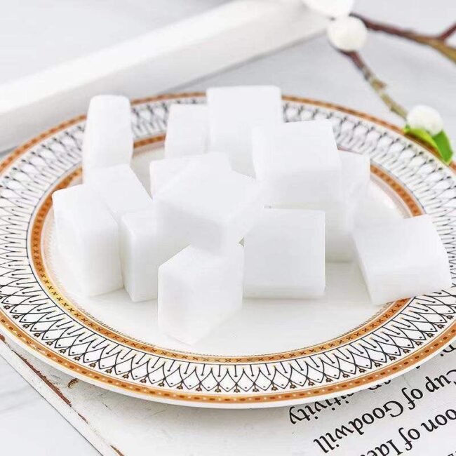 Private label handmade transparent white soap base factory