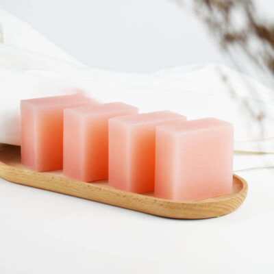 Bar soap for body and face cleansing with natural ingredients