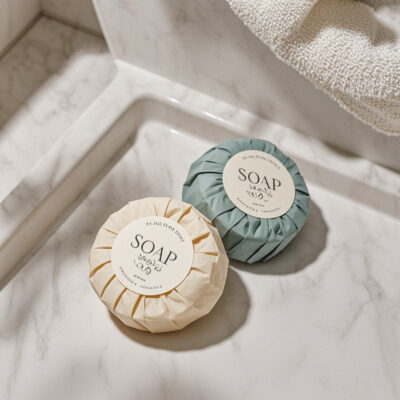 Bulk travel size hotel soap for hospitality use
