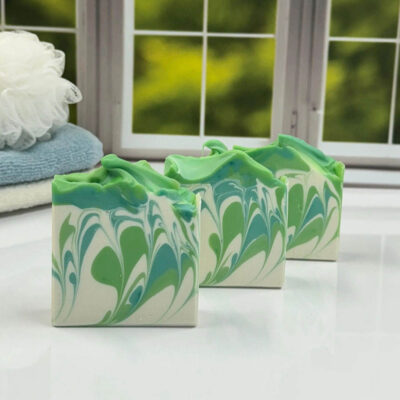 Exfoliating whitening organic soap for skincare use