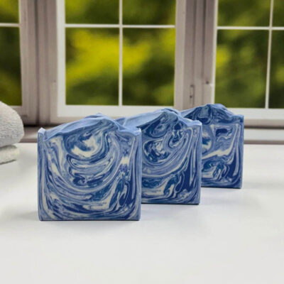 Exfoliating whitening organic soap for skincare use