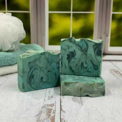 Exfoliating whitening organic soap for skincare use