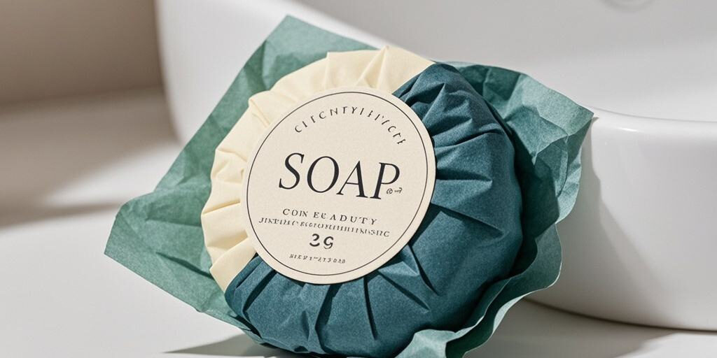 Round hotel soap for five-star hotel toiletries