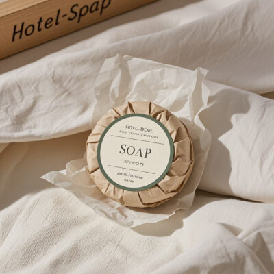 Round hotel soap for five-star hotel toiletries