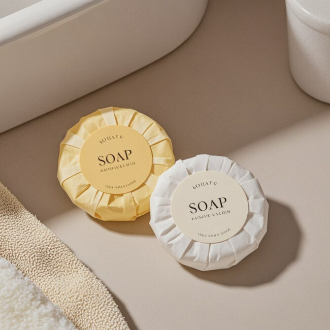 Small size hotel soap for guest amenities and travel use