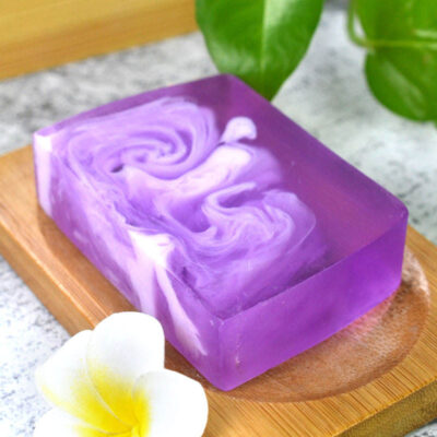 Handmade cleansing and whitening bath bar soap for skincare use