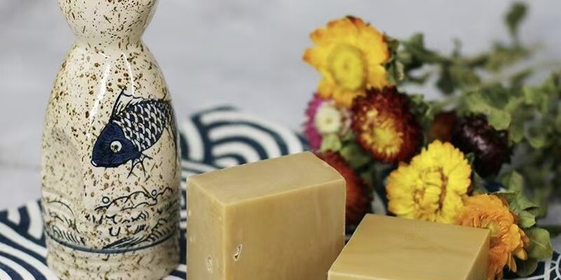 Handmade bath bar soap for gentle cleansing and skincare