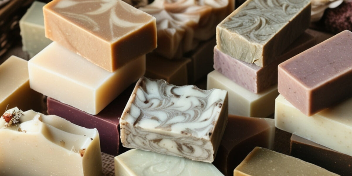 Handmade eco-friendly organic soap for whitening and skincare