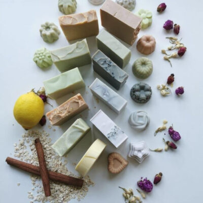 Handmade eco-friendly organic soap for whitening and skincare