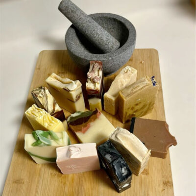 Handmade eco-friendly organic soap for whitening and skincare