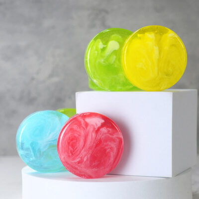 Handmade rose moisturizing bar soap for acne and anti-mite skincare