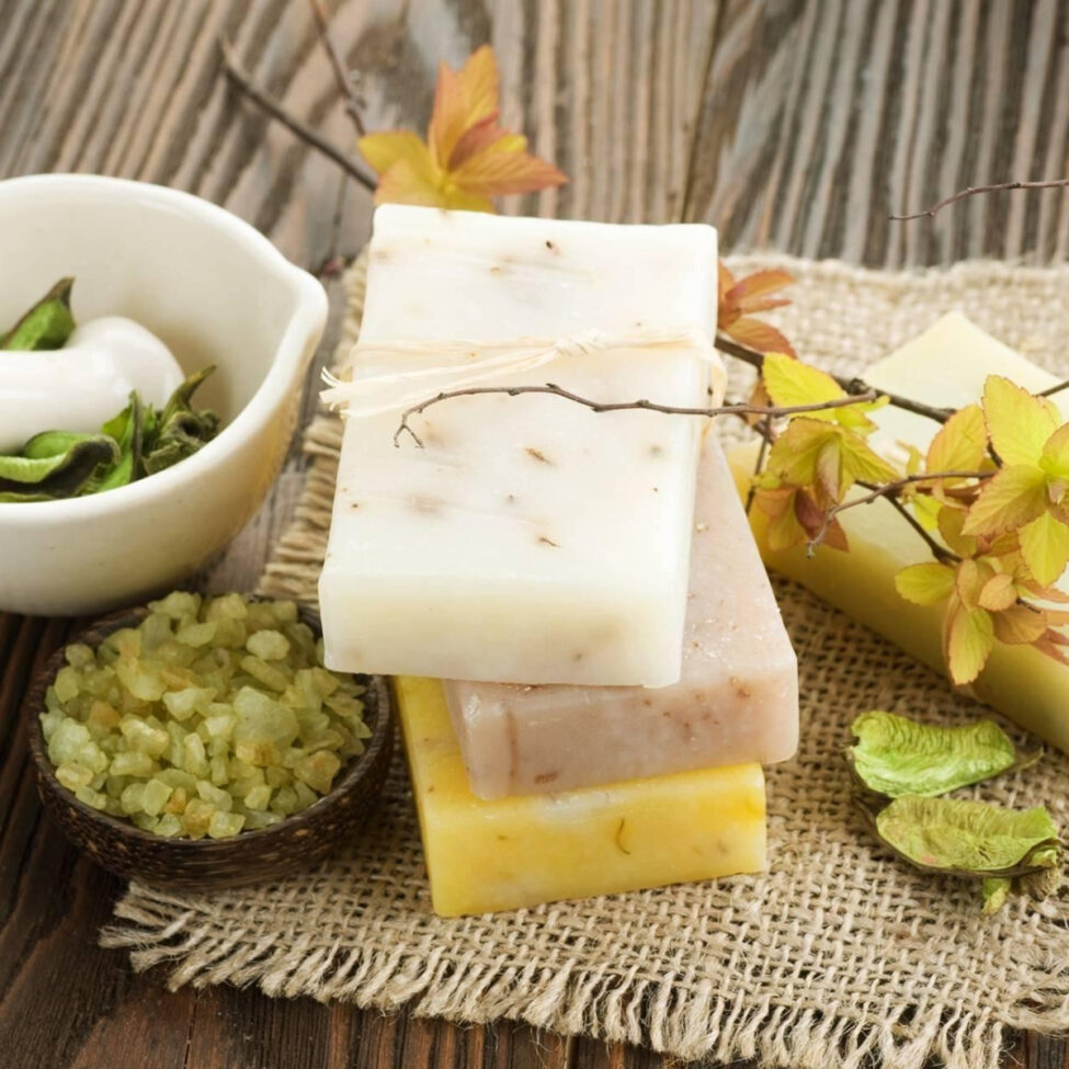 High-quality moisturizing natural soap for skincare use