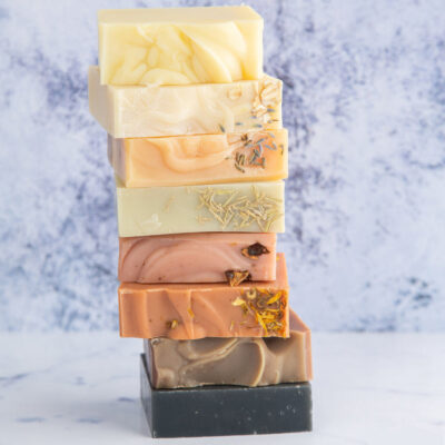 Natural organic soap for skincare and beauty use