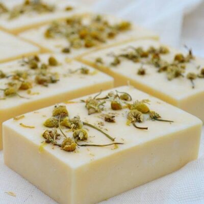 Natural organic soap for skincare and beauty use