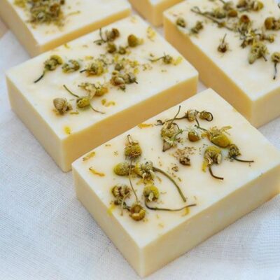 Natural organic soap for skincare and beauty use