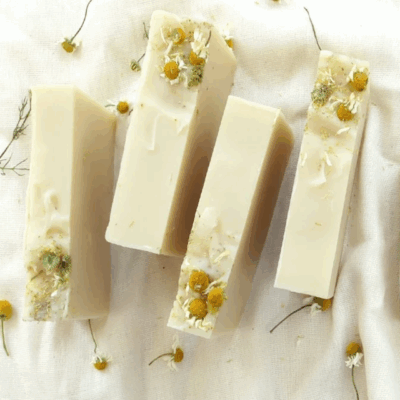 Natural organic soap for skincare and beauty use