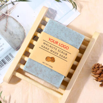 Whitening and moisturizing oatmeal bar soap for gentle skincare