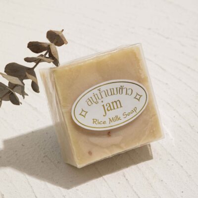 Organic rice milk natural soap for moisturizing and whitening skin