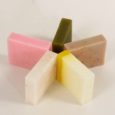 Cleansing organic whitening bar soap for bright and healthy skin