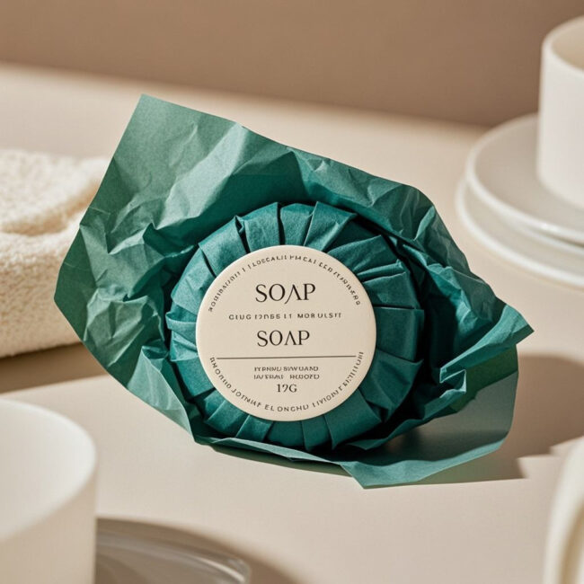 Fragrant travel hotel soap for bath and hospitality use